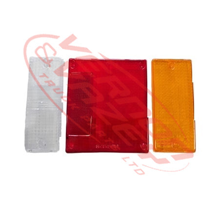 3097098-50 - REAR LAMP - LENS - L/H=R/H - COMPLETE SET - ISUZU ELF NPR/NRR/NKR/NHR 1994-