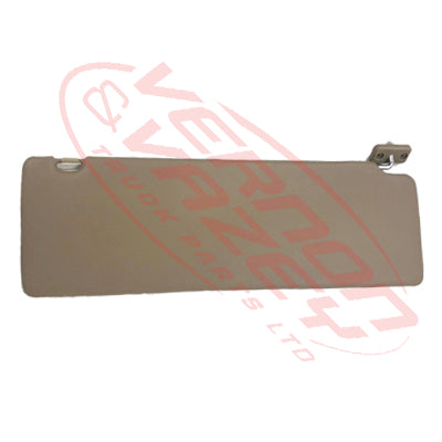 3097032-06 - SUN VISOR - L=R - 620mm x 210mm - BEIGE - ISUZU ELF NPR/NRR/NKR/NHR 1994-