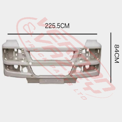3310090-03 - FRONT BUMPER - WHITE - MAN TGS 2008-