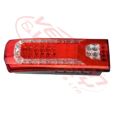 3575398-11 - REAR LAMP - L/H - LED TYPE - WITH LICENSE PLATE LAMP - MERCEDES BENZ ACTROS - MP4