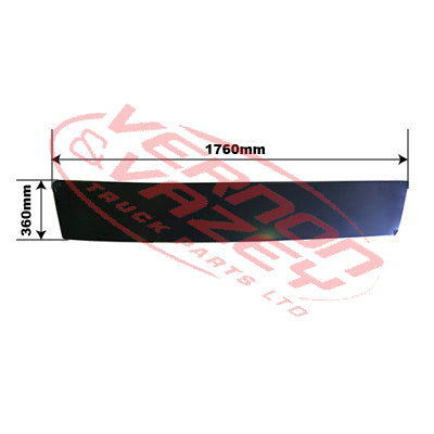 3787120-01 - FRONT PANEL - WIDE - MITSUBISHI FIGHTER 2011-