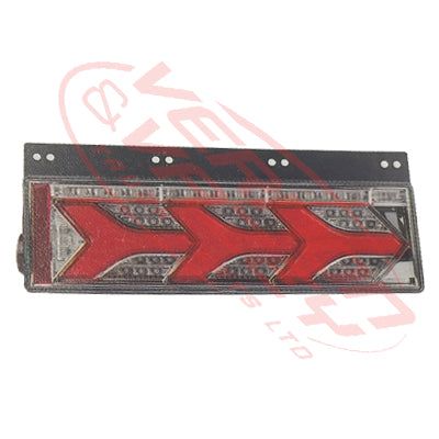 3788198-12 - REAR LAMP - R/H - LED - 3 ARROWS - MITSUBISHI HEAVY FP/FV/FS EURO V 2008-