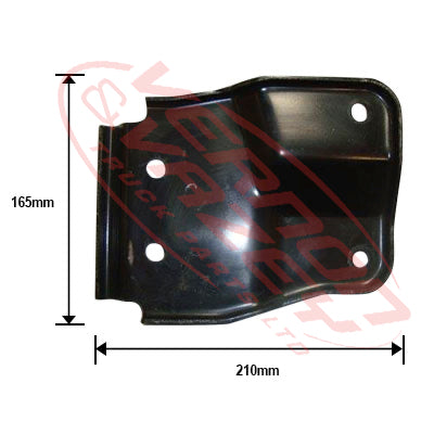 3798290-71 - FRONT BUMPER IRON - L/H - WIDE - MITSUBISHI CANTER FE 2011-