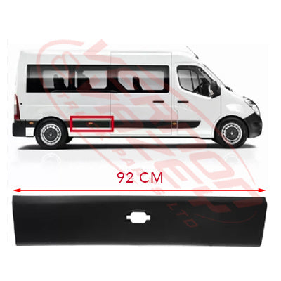 60570PS-06 - PROTECTIVE STRIP - REAR WING TO THE ARCH - R/H - RENAULT MASTER X62 2011 - ON