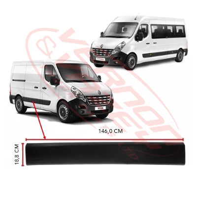 60570PS-22 - PROTECTIVE STRIP - SLIDING DOOR - R/H - RENAULT MASTER X62 2011 - ON