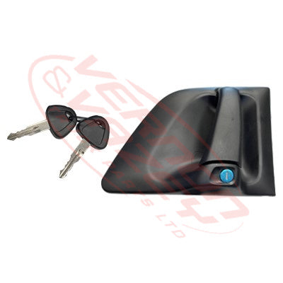 6594010-71 - DOOR HANDLE - OUTER - WITH KEY - L/H - SCANIA P/R TRUCK - 2009-