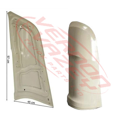 6594124-03 - FRONT CORNER PANEL - L/H - G SERIES - SCANIA G TRUCK - 2017-