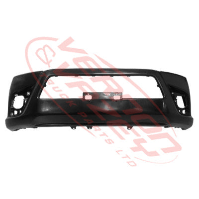 8128290-00 - FRONT BUMPER - WITHOUT GRILLE - WORKMATE - TOYOTA HILUX 2015-2024 2/4WD WORKMATE