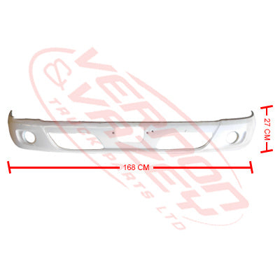 8187290-10 - FRONT BUMPER - NARROW - W/FOG LAMP - 2018- - HINO DUTRO 2018 -