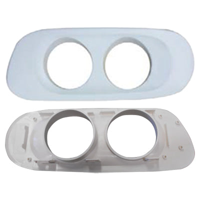 1010094-53 - FOG LAMP SURROUND - L/H - TWIN ROUND - DAF CF85