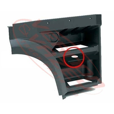 1020004-26 - STEP PANEL - R/H - UPPER - ROUND CUT OUT - DAF XF95