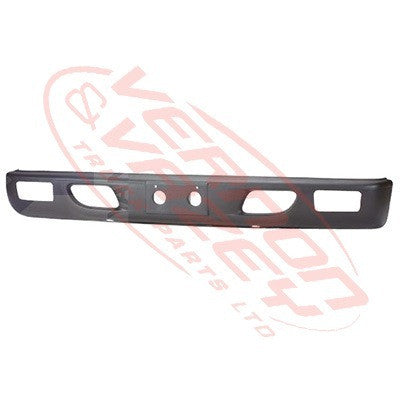 3097090-03 - FRONT BUMPER - WIDE - BLACK - W/FOG HOLE - ISUZU ELF NPR/NRR/NKR/NHR 1994-