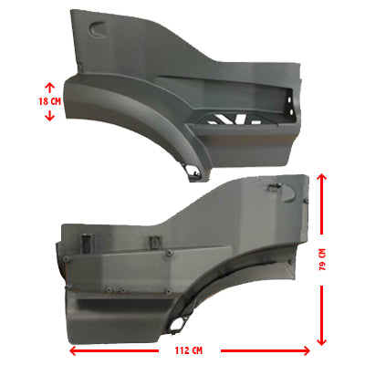 3575304-14 - STEP PANEL - UPPER - R/H - MERCEDES BENZ ACTROS - MP4