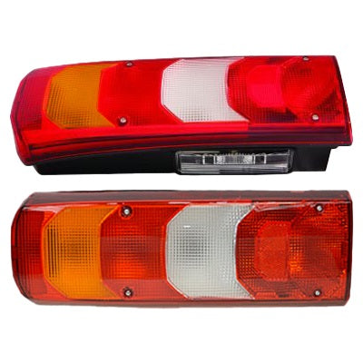 3575398-01 - REAR LAMP - L/H - NON LED TYPE - WITH LICENSE PLATE LAMP - MERCEDES BENZ ACTROS - MP4