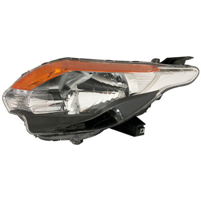 3707694-03 - HEADLAMP - L/H - BLACK - MITSUBISHI TRITON L200 2015-
