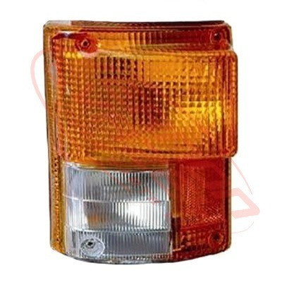 3780097-41 - CORNER LAMP - LENS - L/H W/LARGE CLEAR - MITSUBISHI FP418/FT413/FT415 1984-96