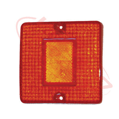 3780098-21 - REAR LAMP - LENS - L/H=R/H - RED - MITSUBISHI FP418/FS418 1984-93