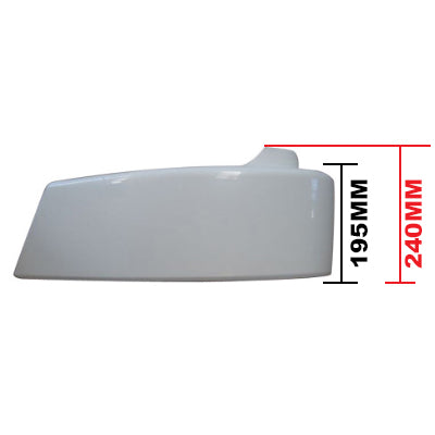 3787190-23 - FRONT BUMPER GARNISH - L/H - 240MM HIGH - MITSUBISHI FIGHTER 2006- H/L IN CORNER PANEL - FK