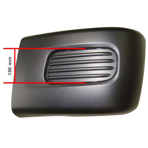 3798290-27 - FRONT BUMPER END - L/H - W/O FOG HOLE - WIDE - 270MM DEEP - MITSUBISHI CANTER FE 2011-