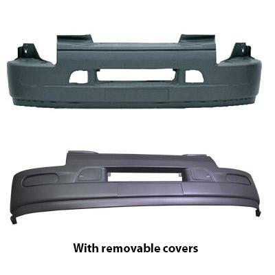 6010090-0 - FRONT BUMPER - WITH REMOVEABLE FOG LAMP COVERS - MACK PREMIUM (NO SPOILER TYPE)