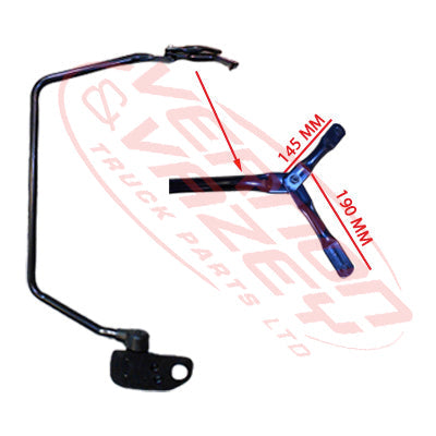 8187216-11 - MIRROR ARM - L/H - ON DOOR - NARROW 25MM BAR - TOYOTA DYNA / HINO DUTRO 2011- (IMPORT)