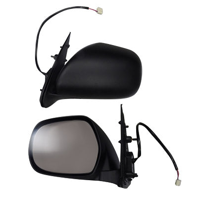8194116-95 - DOOR MIRROR - L/H - BLACK - ELECTRIC HORIZONTAL TYPE - 3 WIRE - TOYOTA HIACE 2014- F/LIFT LATE