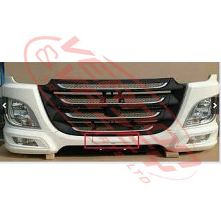 1011090-06 - FRONT BUMPER COVER - MIDDLE TO SUIT DAF CF EURO 6