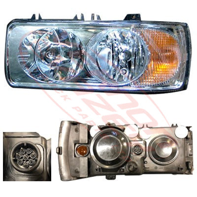 1000094-1 - HEADLAMP - L/H - DAF LF 45/55