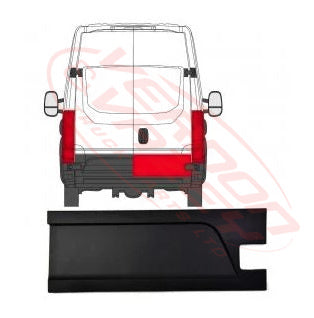 20811PS-02 - PROTECTIVE STRIP - REAR DOOR - R/H - IVECO DAILY 2014-