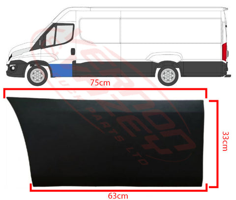 20811PS-03 - PROTECTIVE STRIP - FRONT DOOR - L/H - IVECO DAILY 2014-