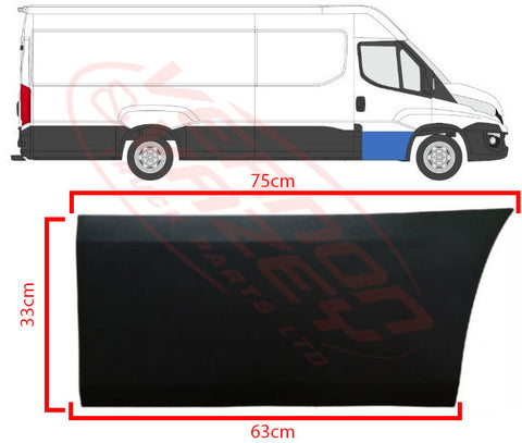 20811PS-04 - PROTECTIVE STRIP - FRONT DOOR - R/H - IVECO DAILY 2014-
