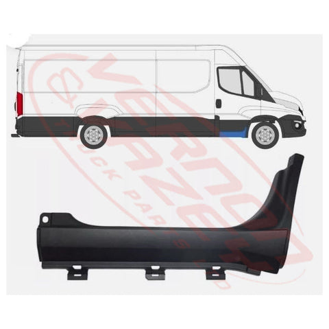 20811PS-06 - PROTECTIVE STRIP - FRONT DOOR LOWER - R/H - IVECO DAILY 2014-