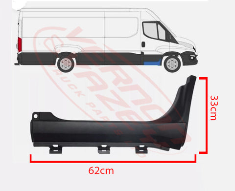 20811PS-06 - PROTECTIVE STRIP - FRONT DOOR LOWER - R/H - IVECO DAILY 2014-