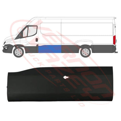 20811PS-09 - PROTECTIVE STRIP - SLIDING DOOR LOWER - L/H - IVECO DAILY 2014-