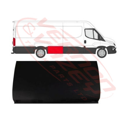 20811PS-12 - PROTECTIVE STRIP - FRONT OF REAR WHEEL - R/H - IVECO DAILY 2014-