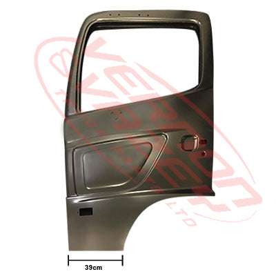 3192010-05 - FRONT DOOR SHELL - L/H - W/MIRROR HOLES - HINO RANGER PRO 500 2015-