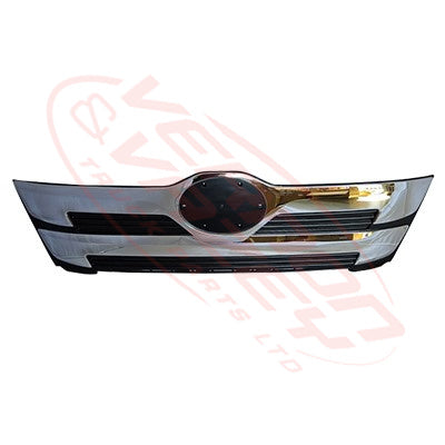 3192099-04 - GRILLE - UPPER - NARROW - BLACK/CHROME - HINO RANGER 500 2017- FC, FD, FE
