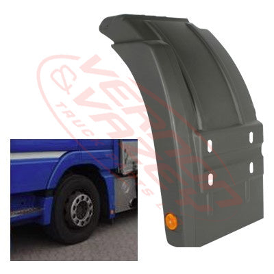 3575252-01 - FRONT MUDGUARD (REAR) - L/H - FRONT AXLE - MERCEDES BENZ ACTROS - MP3