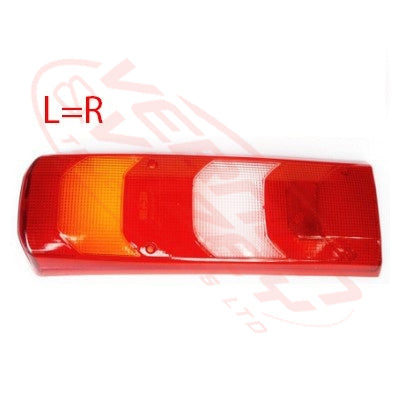 3575398-20 - REAR LAMP - LENS - ONE ONLY - L=R (NON LED TYPE) - MERCEDES BENZ ACTROS - MP4