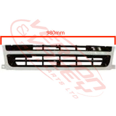 3787099-11 - GRILLE - LOWER - NARROW CAB - 980mm - MITSUBISHI FM615/FK516 2003- 2007