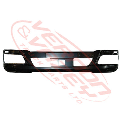 3787190-82 - FRONT BUMPER - W/CAB - W/O FOG LAMP - WITH RADAR HOLE - 435MM DEEP - MITSUBISHI FIGHTER 2019-  H/L IN BUMPER