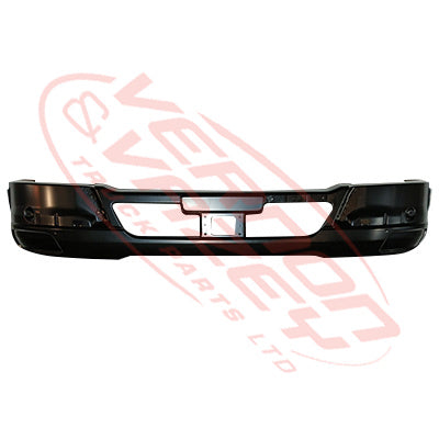 3787190-90 - FRONT BUMPER - N/CAB - W/O FOG LAMP - WITH RADAR HOLE - 355MM DEEP - MITSUBISHI FIGHTER 2019-  H/L IN CORNER PANEL