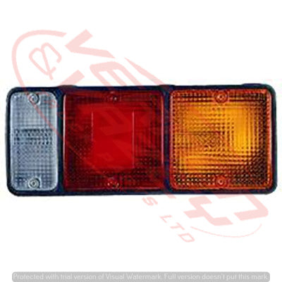 3795098-3 - REAR LAMP - L/H - SQUARE SOCKET - MITS CANTER FE444/FK330/FE335 84-94