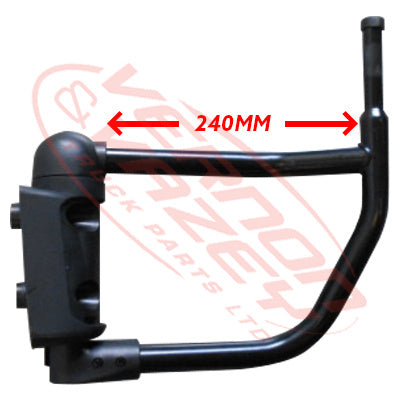 3798116-07 - MIRROR ARM - DOOR MOUNT - L/H - 240mm LONG - WIDE CAB - MITSUBISHI CANTER FE8 - 2005 - ON