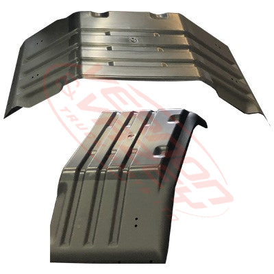 MUDGUARD03 - MUD GUARD - L=R - REAR WHEEL - 1M L X 460MM W X 240MM H - UNIVERSAL - ALL MAKES/MODELS
