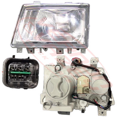 3798194-85 - HEADLAMP - L/H - PLASTIC LENS - ELECTRIC ADJUSTOR - MITSUBISHI CANTER FE7/FE8 2005-