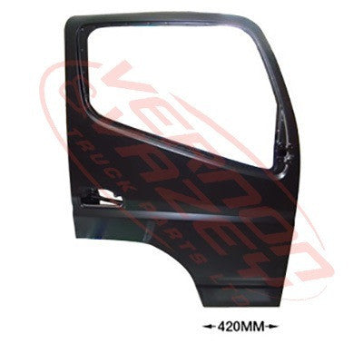 3798110-06 - FRONT DOOR ASSY - R/H - W/MIRROR ARM HOLE - W/CAB - MITSUBISHI CANTER FE8 2005-