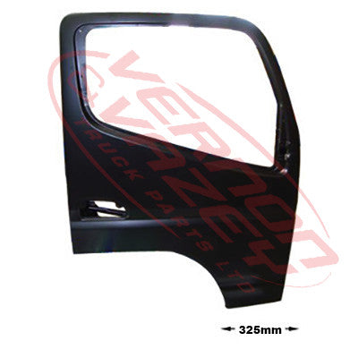 3798110-08 - FRONT DOOR ASSY - R/H - W/MIRROR ARM HOLE - N/CAB - MITSUBISHI CANTER FE7/FE8 2005-