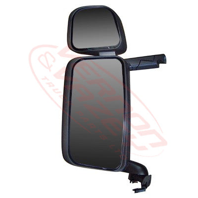 6593016-01 - MIRROR - ELECTRIC/HEATED - L/H - W/AUXILIARY - SCANIA P/R TRUCK - 2003-