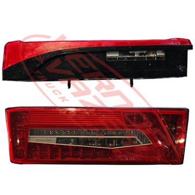 6594198-05 - REAR LAMP - L/H - LED - WITH NUMBER PLATE LAMP - SCANIA P/G/R/S TRUCK - 2023-